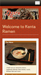 Mobile Screenshot of kentaramen.com